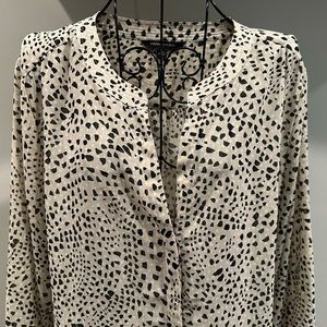 Banana Republic print blouse